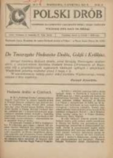 Polski Dr&oacute;b: czasopismo dla hodowc&oacute;w i miłośnik&oacute;w drobiu, gołębi i kr&oacute;lik&oacute;w 1923.04.15 R.2 Nr7/8