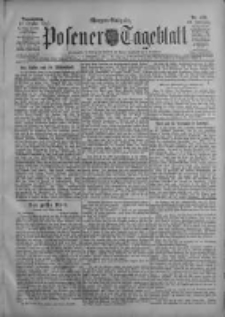 Posener Tageblatt 1910.10.13 Jg.49 Nr479