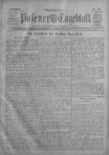 Posener Tageblatt 1910.10.13 Jg.49 Nr480