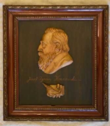 Płaskorzeźba - popiersie Józefa Ignacego Kraszewskiego