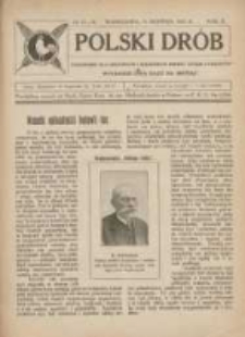 Polski Drób: czasopismo dla hodowców i miłośników drobiu, gołębi i królików 1923.08.15 R.2 Nr15/16