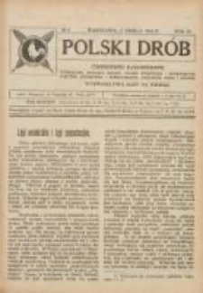 Polski Dr&oacute;b: czasopismo ilustrowane poświęcone hodowli drobiu, gołębi rasowych i pocztowych, ptactwa ozdobnego i śpiewającego, kr&oacute;lik&oacute;w, ps&oacute;w i kot&oacute;w 1924.03.15 R.3 Nr6
