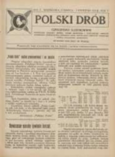 Polski Dr&oacute;b: czasopismo ilustrowane poświęcone hodowli drobiu, gołębi rasowych i pocztowych, ptactwa ozdobnego i śpiewającego, kr&oacute;likow, ps&oacute;w, kot&oacute;w oraz sprawom przemysłu i handlu produktami drobiowemi 1924.03.15/04.01 R.5 Nr6/7