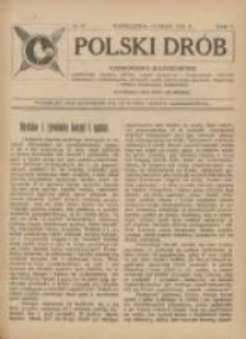 Polski Dr&oacute;b: czasopismo ilustrowane poświęcone hodowli drobiu, gołębi rasowych i pocztowych, ptactwa ozdobnego i śpiewającego, kr&oacute;likow, ps&oacute;w, kot&oacute;w oraz sprawom przemysłu i handlu produktami drobiowemi 1926.05.15 R.5 Nr10