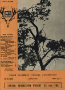 Łowiec Polski 1964 Nr13