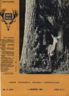 Łowiec Polski 1964 Nr17