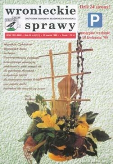 Wronieckie Sprawy 1999.03.25 R.9 Nr6(113)
