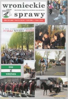 Wronieckie Sprawy 1999.05.14 R.9 Nr9(116)