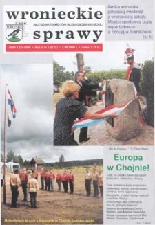 Wronieckie Sprawy 1999.09.02 R.10 Nr15(122)
