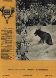 Łowiec Polski 1966 Nr3