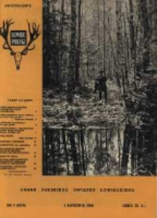 Łowiec Polski 1966 Nr7