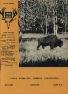 Łowiec Polski 1966 Nr13
