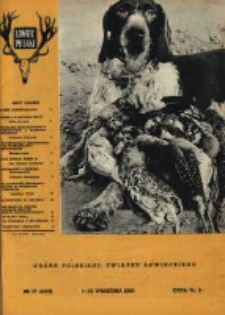 Łowiec Polski 1968 Nr17
