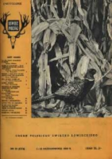 Łowiec Polski 1968 Nr19