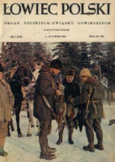 Łowiec Polski 1969 Nr3