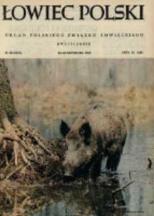 Łowiec Polski 1969 Nr22