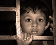 Caged childhood
