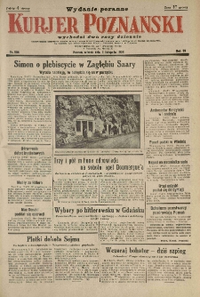 Kurier Poznański 1934.11.06 R.29 nr 504