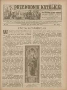 Przewodnik Katolicki: pismo ilustrowane dla Rodzin katolickich z dodatkami "Opiekun Dziatek", "Gospodarstwo", "Moja bibljoteka" 1925.09.20 R.31 Nr38