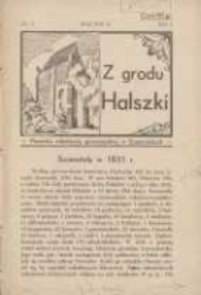 Z Grodu Halszki: pisemko młodzieży gimnazjalnej w Szamotułach 1931 maj R.1 Nr3