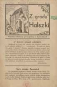 Z Grodu Halszki: pisemko młodzieży gimnazjalnej w Szamotułach 1931 wrzesień/październik R.2 Nr1/2