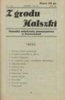 Z Grodu Halszki: pisemko młodzieży gimnazjalnej w Szamotułach 1932 marzec R.2 Nr5