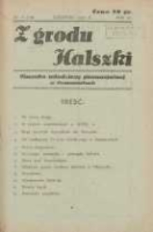 Z Grodu Halszki: pisemko młodzieży gimnazjalnej w Szamotułach 1932 czerwiec R.2 Nr6