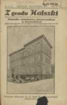 Z Grodu Halszki: pisemko młodzieży gimnazjalnej w Szamotułach 1934 wrzesień/pażdziernik R.6 Nr8