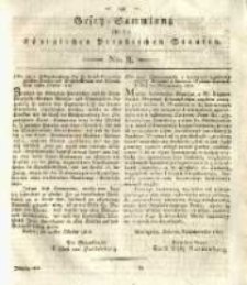 Gesetz-Sammlung für die Königlichen Preussischen Staaten. 1818 No8