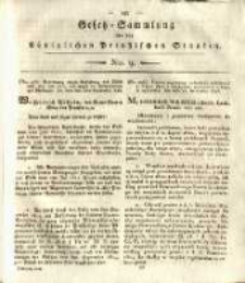 Gesetz-Sammlung für die Königlichen Preussischen Staaten. 1818 No9