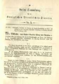 Gesetz-Sammlung für die Königlichen Preussischen Staaten. 1889.03.06 No5
