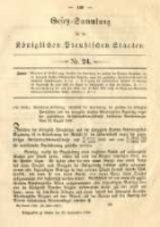 Gesetz-Sammlung für die Königlichen Preussischen Staaten. 1889.09.20 No24