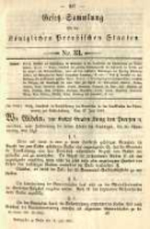 Gesetz-Sammlung für die Königlichen Preussischen Staaten. 1890.07.18 No33