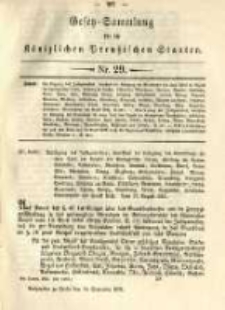 Gesetz-Sammlung für die Königlichen Preussischen Staaten. 1891.09.14 No29