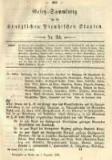 Gesetz-Sammlung für die Königlichen Preussischen Staaten. 1891.12.01 No34