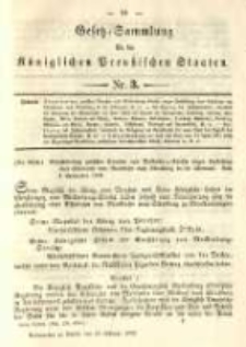 Gesetz-Sammlung für die Königlichen Preussischen Staaten. 1892.02.23 No3