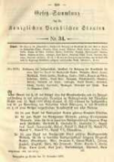 Gesetz-Sammlung für die Königlichen Preussischen Staaten. 1892.11.24 No34