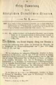 Gesetz-Sammlung für die Königlichen Preussischen Staaten. 1893.03.17 No5