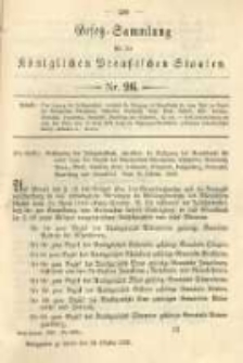Gesetz-Sammlung für die Königlichen Preussischen Staaten. 1893.10.28 No26