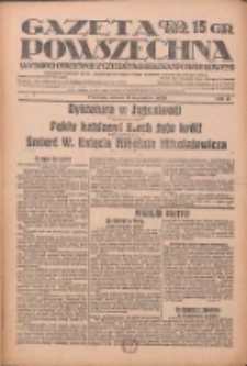 Gazeta Powszechna: wychodzi codziennie z czterema dodatkami tygodniowemi 1929.01.09 R.10 Nr7