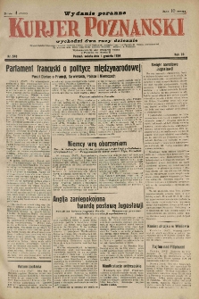 Kurier Poznański 1934.12.01 R.29 nr 548