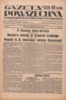 Gazeta Powszechna: wychodzi codziennie z czterema dodatkami tygodniowemi 1929.02.08 R.10 Nr32