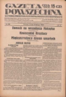 Gazeta Powszechna: wychodzi codziennie z czterema dodatkami tygodniowemi 1929.02.13 R.10 Nr36