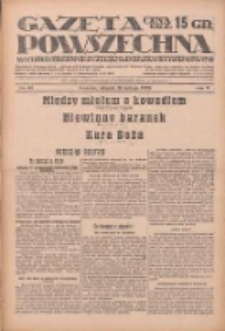 Gazeta Powszechna: wychodzi codziennie z czterema dodatkami tygodniowemi 1929.02.19 R.10 Nr41