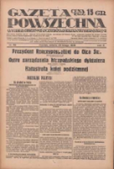 Gazeta Powszechna: wychodzi codziennie z czterema dodatkami tygodniowemi 1929.02.23 R.10 Nr45