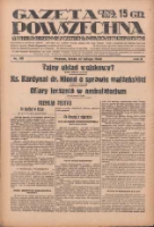 Gazeta Powszechna: wychodzi codziennie z czterema dodatkami tygodniowemi 1929.02.27 R.10 Nr48