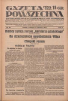 Gazeta Powszechna: wychodzi codziennie z czterema dodatkami tygodniowemi 1929.04.21 R.10 Nr93