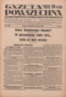Gazeta Powszechna: wychodzi codziennie z czterema dodatkami tygodniowemi 1929.07.14 R.10 Nr160