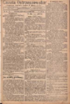 Gazeta Ostrzeszowska: z bezpłatnym dodatkiem "Orędownik Ostrzeszowski" 1922.09.06 R.36 Nr70