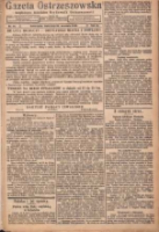 Gazeta Ostrzeszowska: z bezpłatnym dodatkiem "Orędownik Ostrzeszowski" 1922.09.20 R.36 Nr74